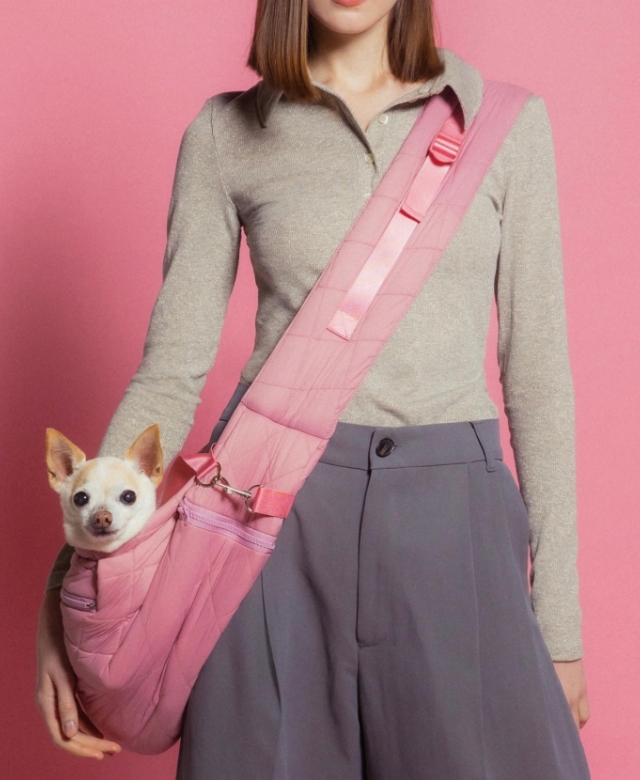 Eco Packable Sling Carrier(Berry Blush)